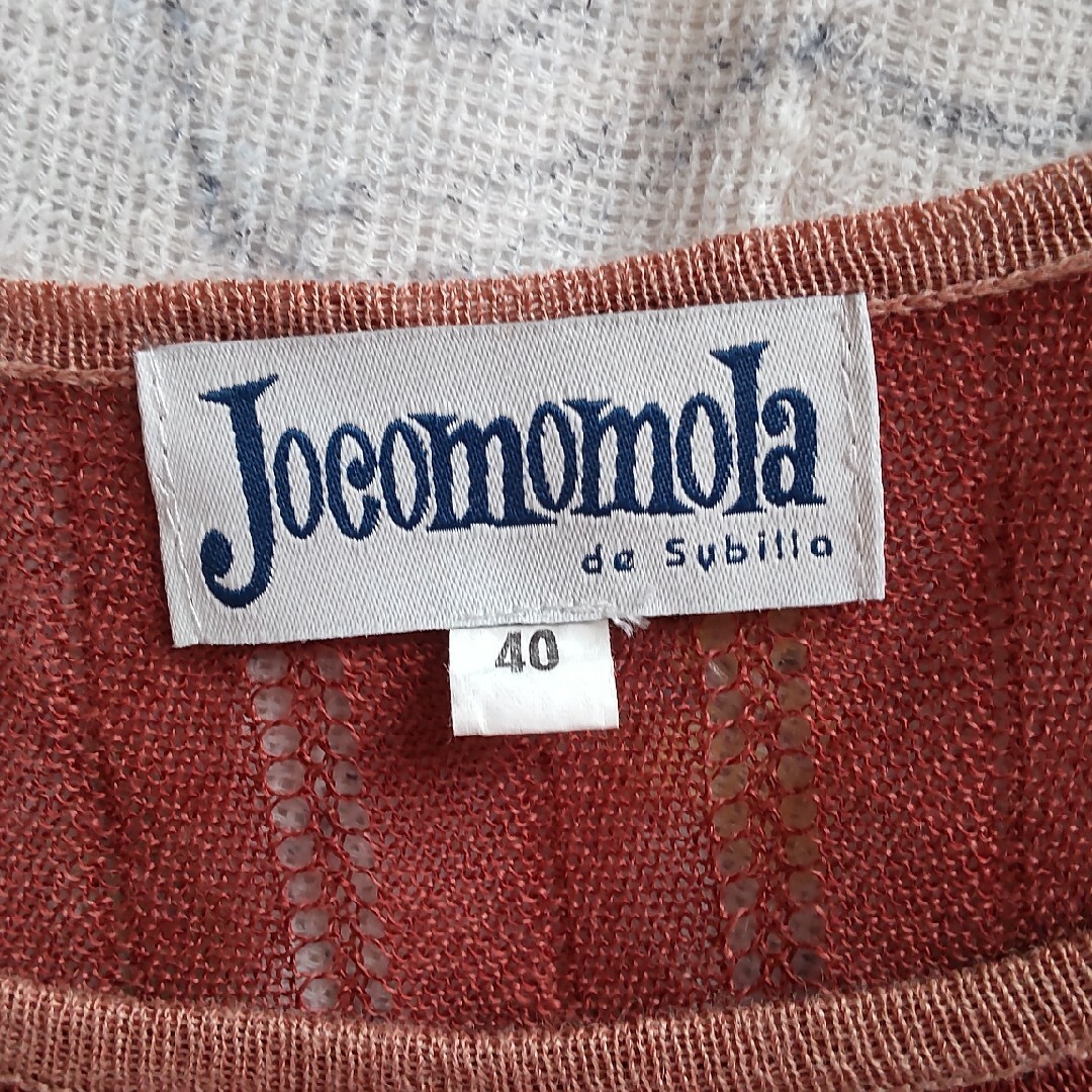 Jocomomola(ホコモモラ)のホコモモラ/40/リネンニットワンピース レディースのワンピース(ひざ丈ワンピース)の商品写真