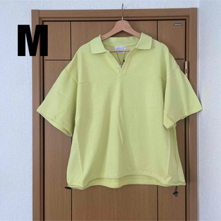 チャオパニックティピー(CIAOPANIC TYPY)の裾ドローコード　スキッパーポロ(ポロシャツ)
