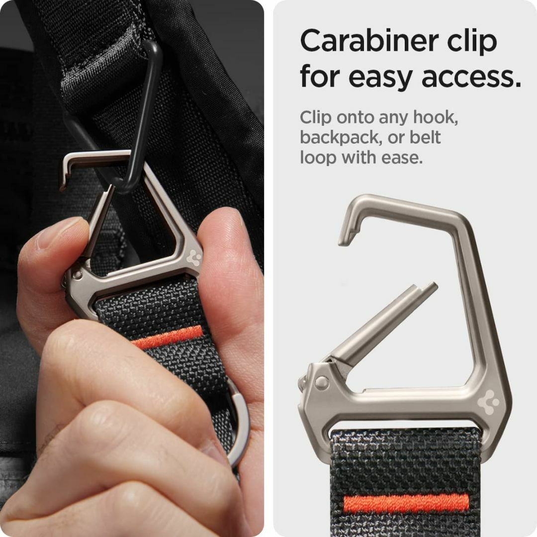 [Spigen] Lanyard Strap (W. Carabiner) 6