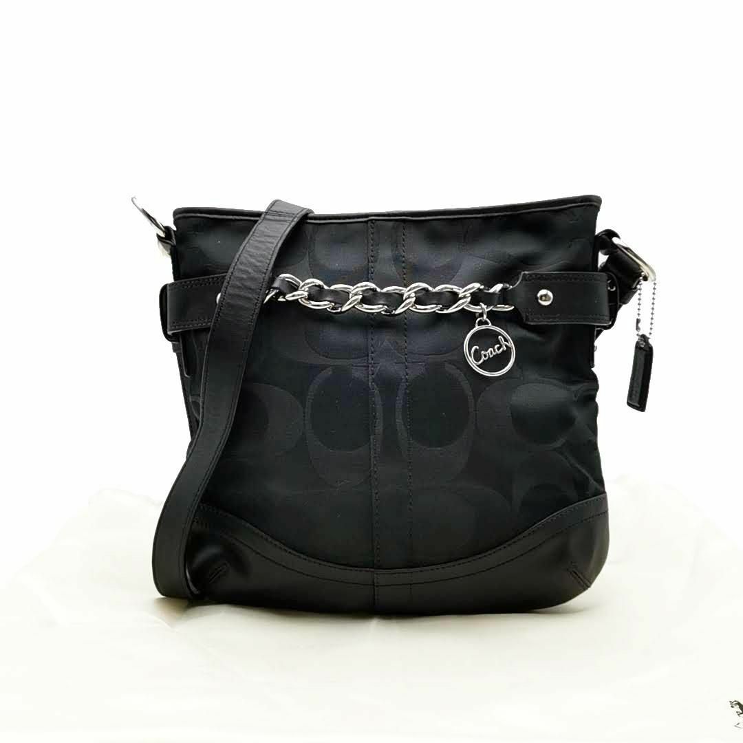COACH(コーチ)の美品 コーチ COACH ショルダーバッグ チェーン 03-23091203 レディースのバッグ(ショルダーバッグ)の商品写真
