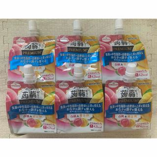 タラミ(たらみ)のたらみ　おいしい蒟蒻ゼリー　白桃&黄金桃　6個セット　プレミアムプラス(菓子/デザート)