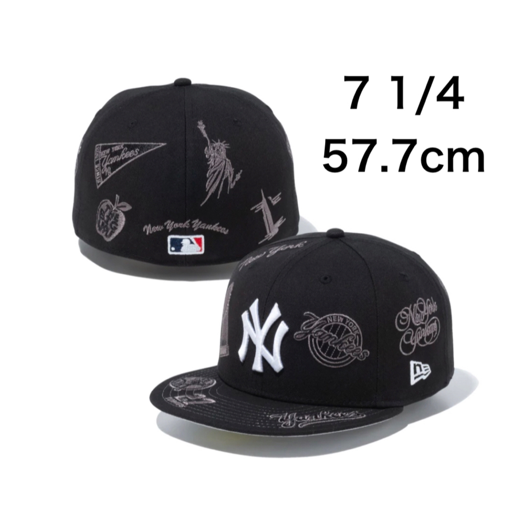 キャップ59FIFTY New York Yankees Allover ヤンキース