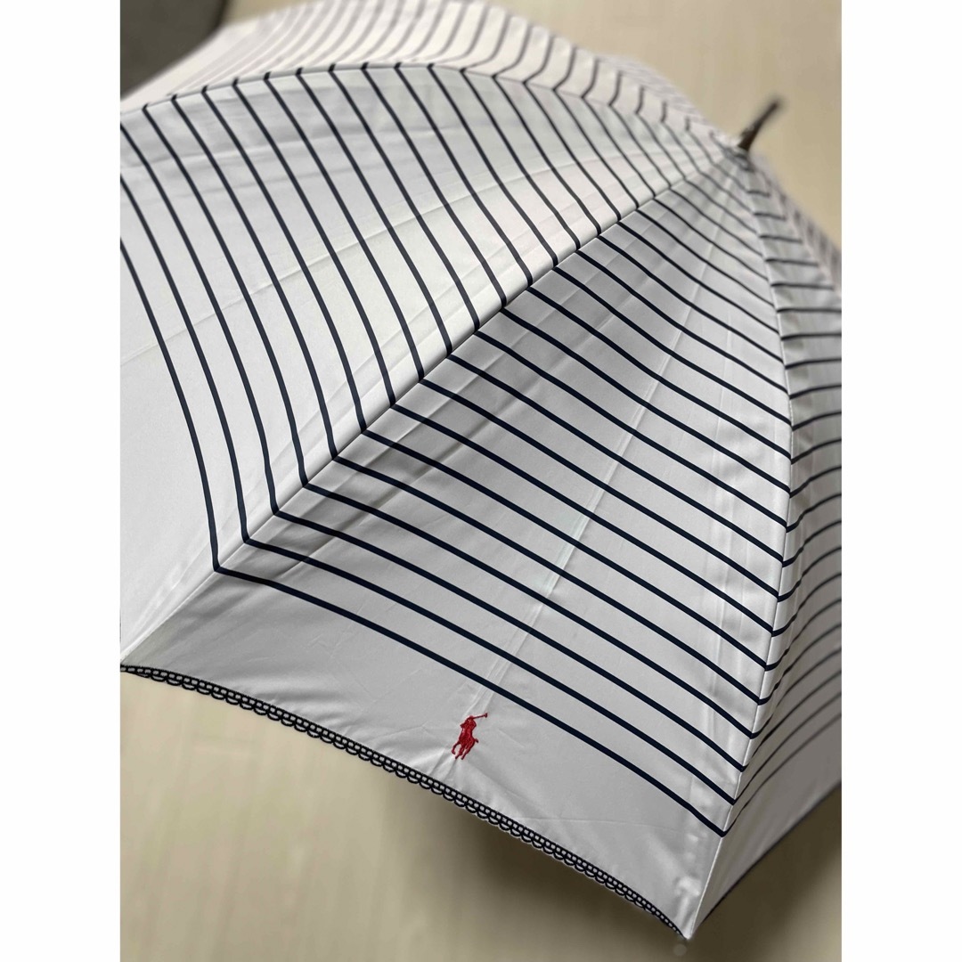 POLO RALPH LAUREN(ポロラルフローレン)のポロ　ラルフローレン　日傘　晴雨兼用 レディースのファッション小物(傘)の商品写真