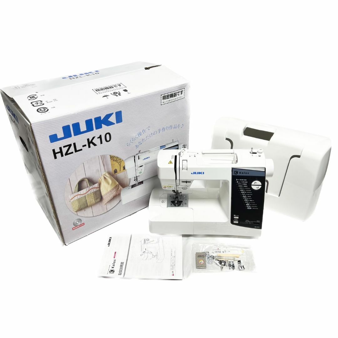 JUKI - ☆極美品 JUKI ジューキ コンピューターミシン HZL-K10 カロス ...