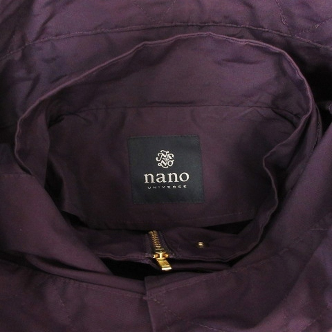 nano・universe(ナノユニバース)のナノユニバース ジャケット マウンテンパーカー  パープル 38 ■SM1 レディースのジャケット/アウター(ナイロンジャケット)の商品写真