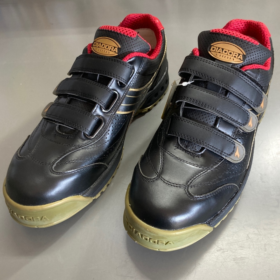 安全靴 DONKEL DIADORA 26.5cm RB-22 ブラック