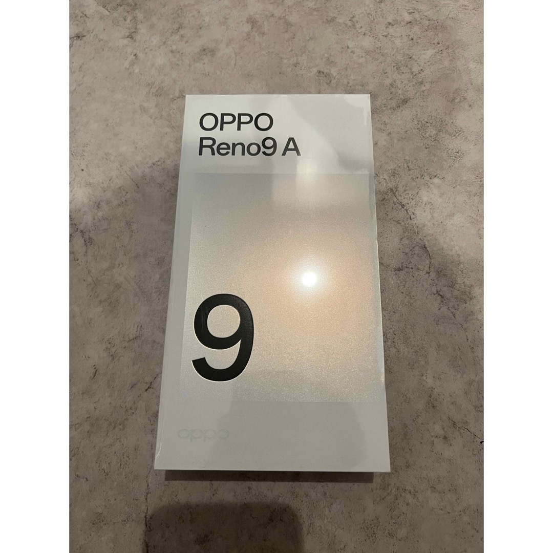 OPPO - ⭐︎新品未開封⭐︎ oppo Reno9 A ムーンホワイトの通販 by