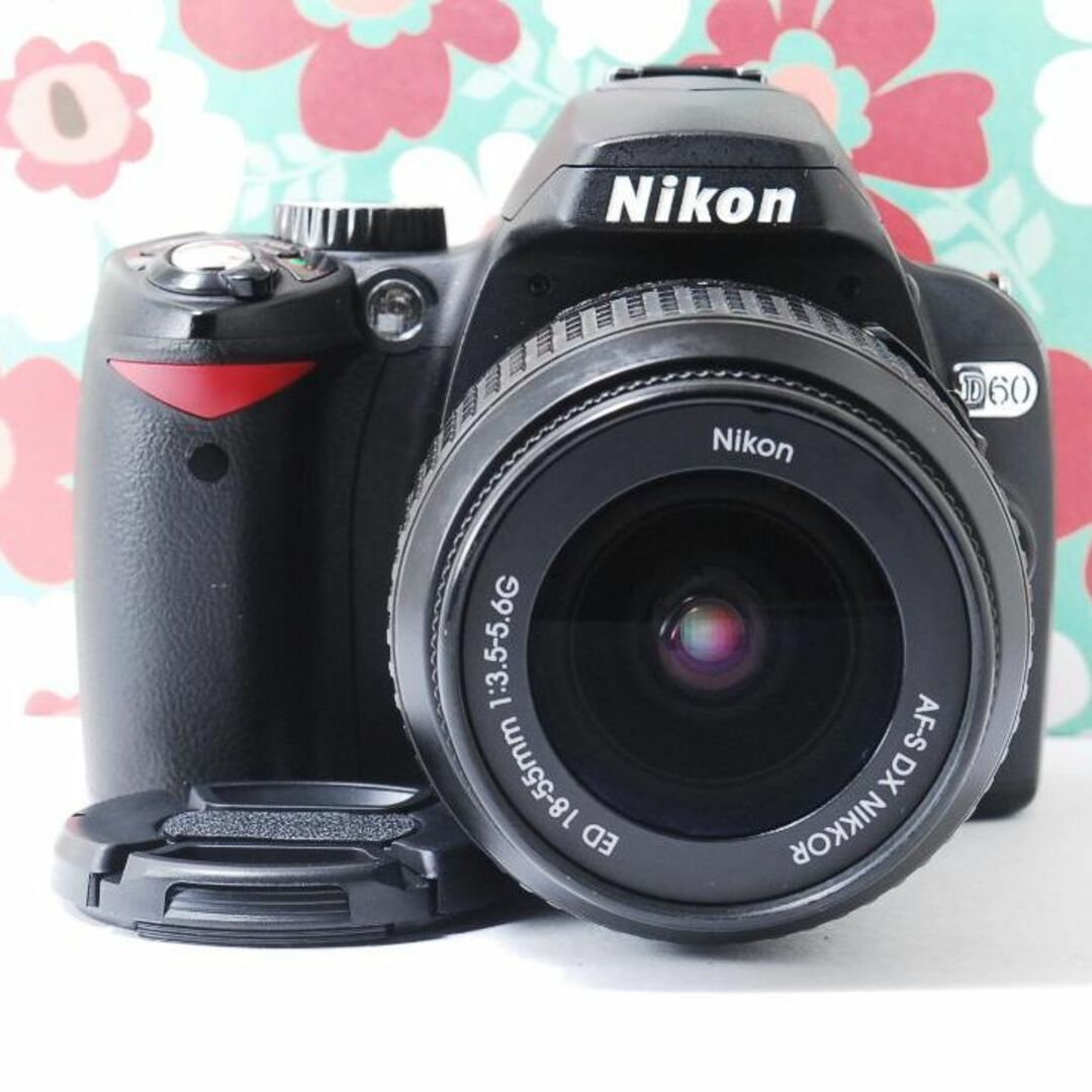 ❤️初心者お勧め❤Nikon D60❤️小さい軽るい簡単綺麗❤届いてすぐ