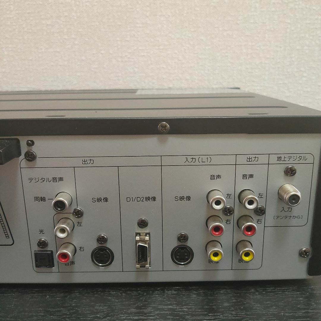 DXアンテナ　DXR170V　地デジチューナー内蔵VHS/DVD一体型レコーダー