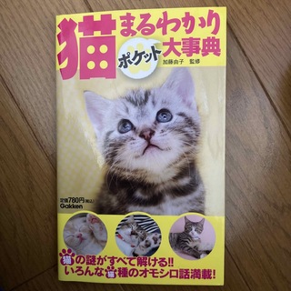 ガッケン(学研)の猫まるわかりポケット大事典 猫の謎がすべて解ける！！いろんな猫種のオモシロ話満(猫)