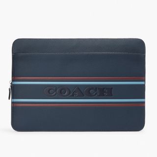 コーチ(COACH)のCOACH メンズ コーチ ストライプ バッグ PCケース CH068 新品(ビジネスバッグ)