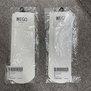 ウィゴー(WEGO)の新品 WEGO ネット ソックス 靴下 2足セット！ 未開封 網(ソックス)