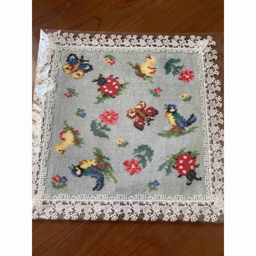 フェイラー ハイジ レース付きハンカチ 新品・未開封《完売品》