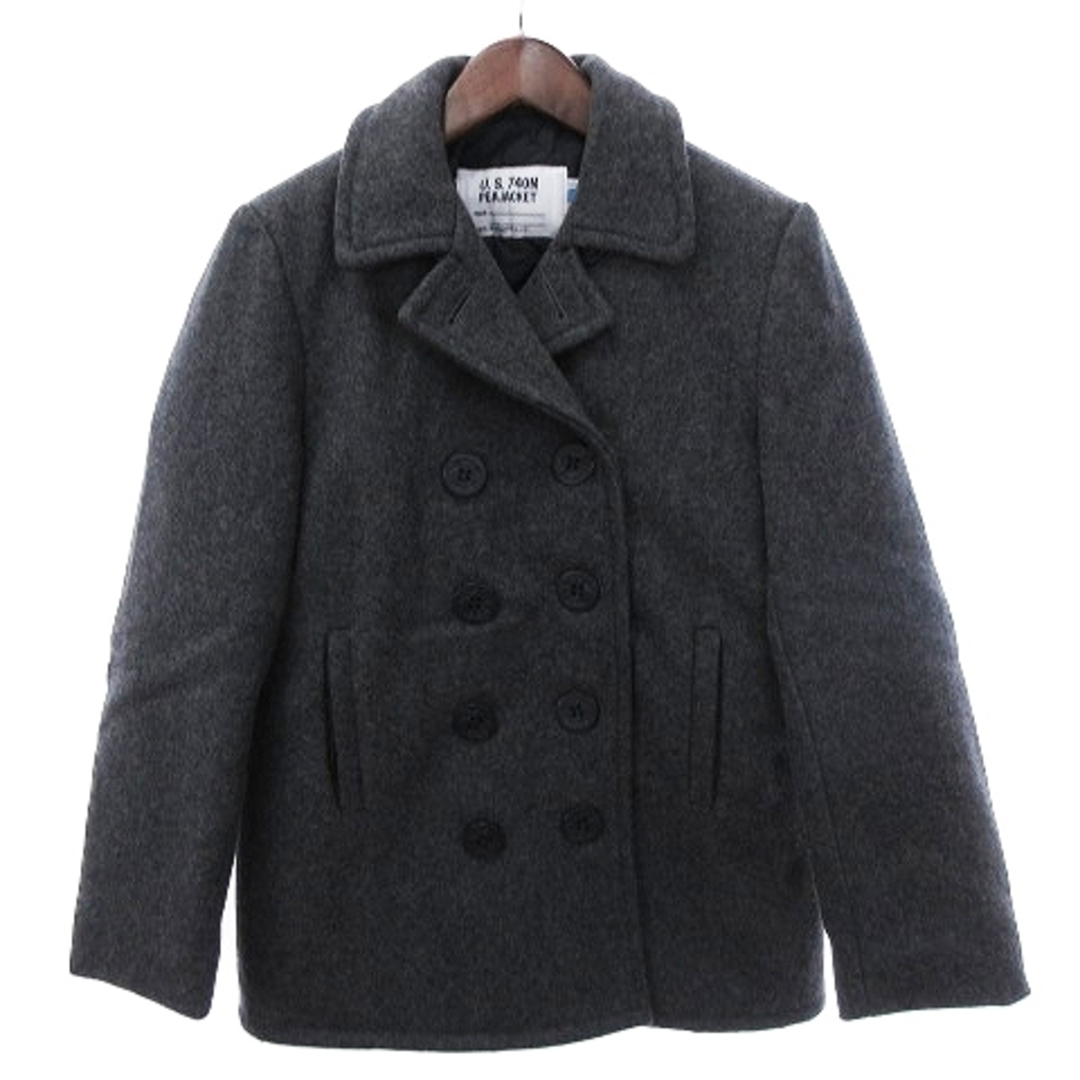 schott - ショット 740N PEA JACKET Pコート ジャケット グレー 16の