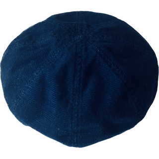 青のベレー帽（HIGHER）(ハンチング/ベレー帽)