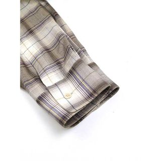 AURALEE オーラリー 23AW SUPER LIGHT WOOL CHECK SHIRT スーパー ...