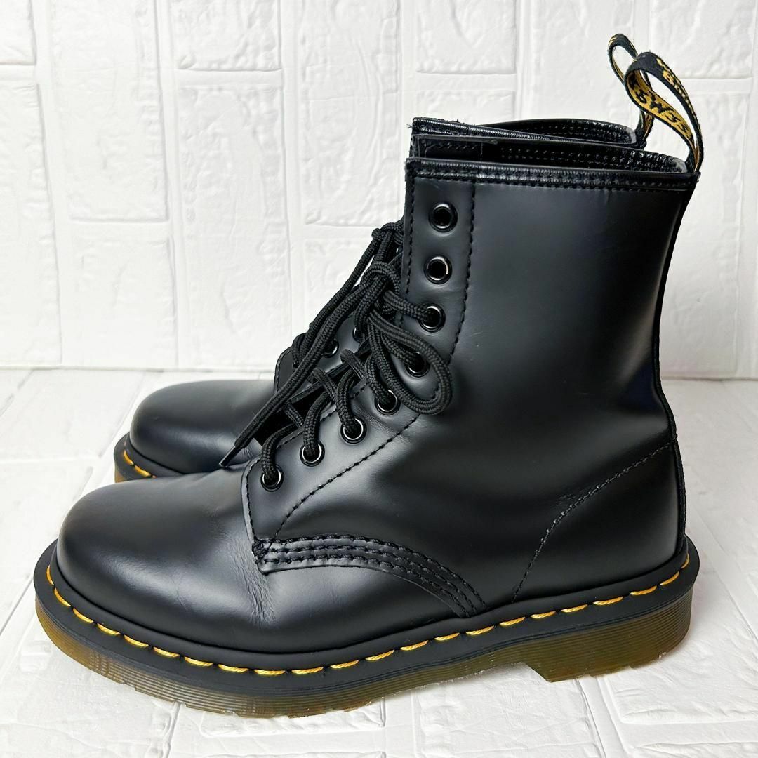 Dr.Martens(ドクターマーチン)の【美品】ドクターマーチン 1460 8ホールブーツ UK5(24cm)　ブラック レディースの靴/シューズ(ブーツ)の商品写真