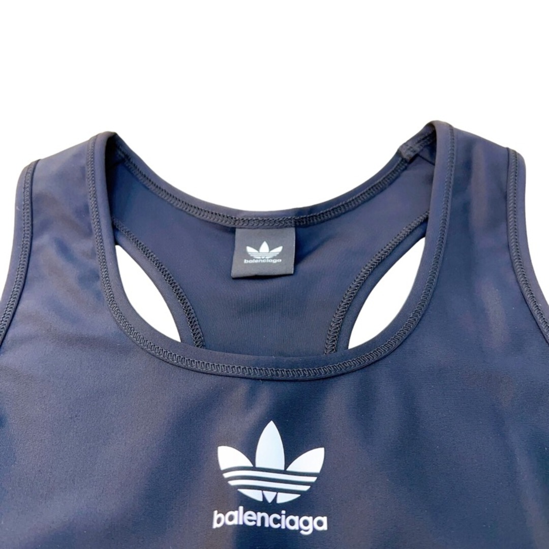 Balenciaga(バレンシアガ)の　バレンシアガ BALENCIAGA ×adidas アスレチックブラトップ 724305 ブラック/ホワイト ナイロン レディース その他トップス レディースのトップス(その他)の商品写真