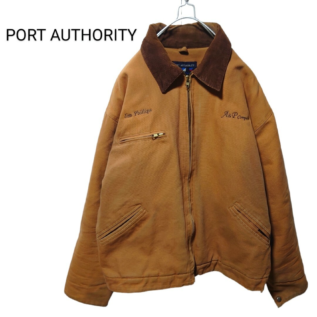 【PORT AUTHORITY】コーデュロイ襟 ダックジャケット A-1284