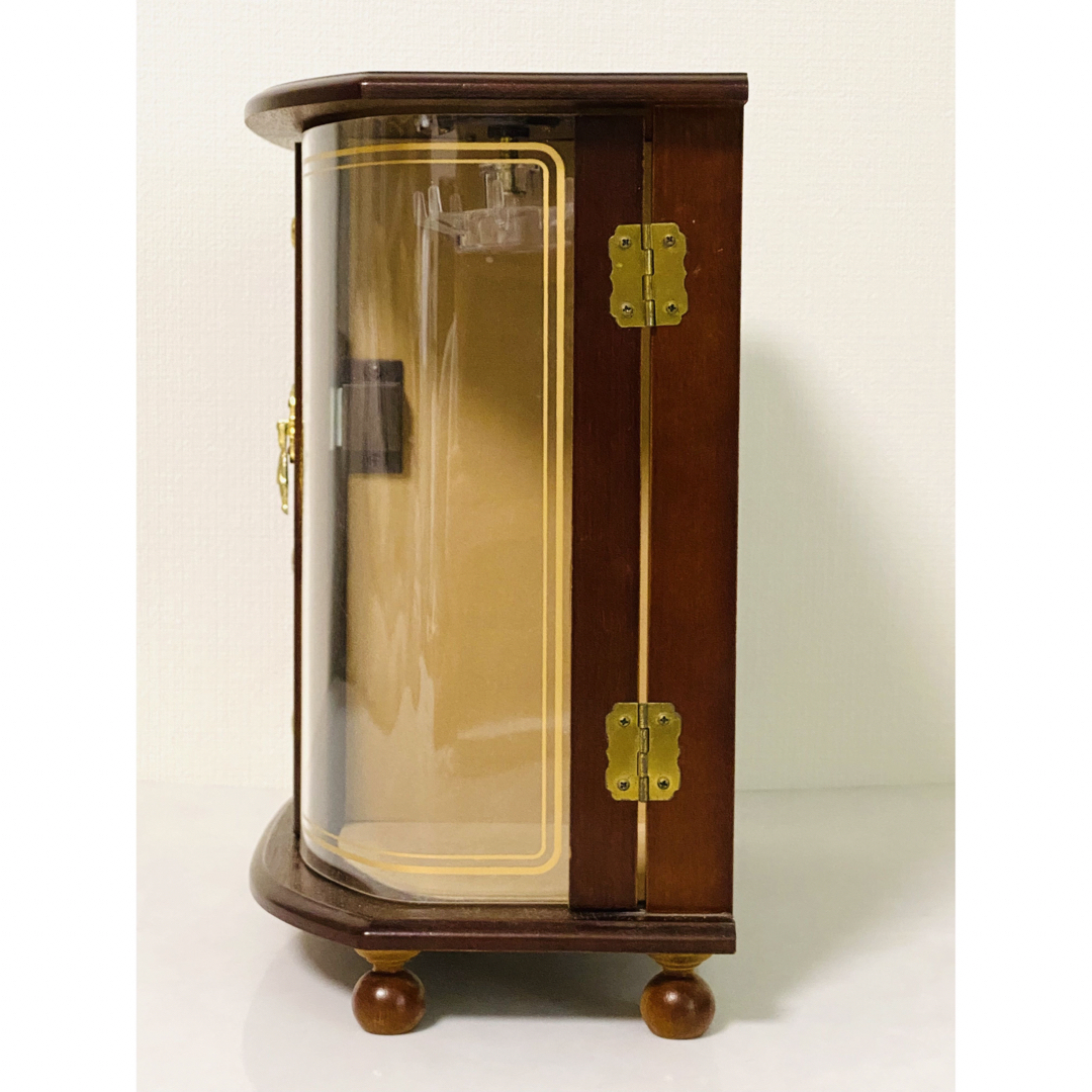 美品 】高さ29㎝ 木製 4段引き出し オルゴール付き ジュエリー 美品 】高さ29㎝ 木製 4段引き出し オルゴール付き ジュエリー
