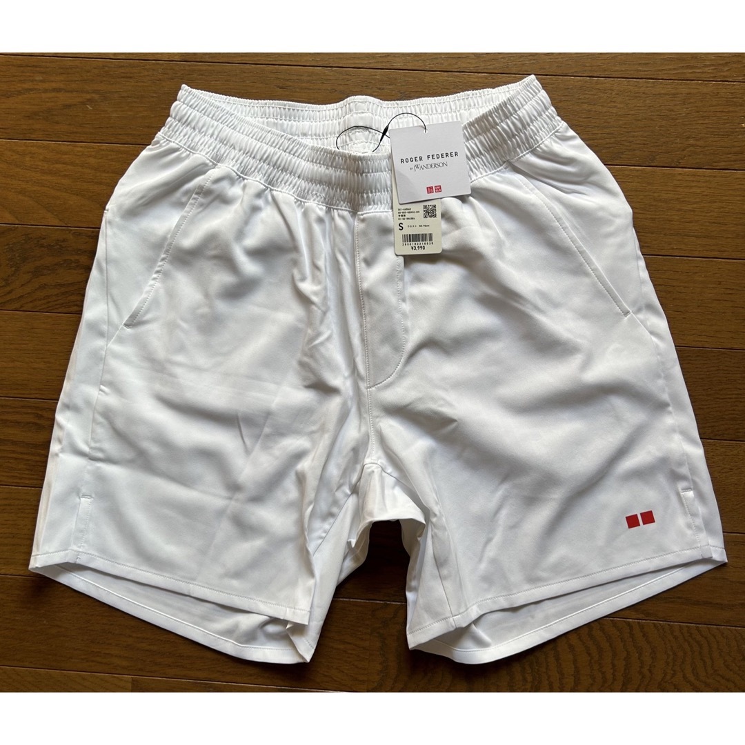 ユニクロ ロジャーフェデラー JW ANDERSON ショーツパンツ WHITE