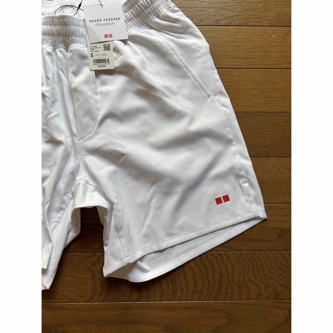 UNIQLO(ユニクロ)のユニクロ ロジャーフェデラー JW ANDERSON ショーツパンツ WHITE メンズのパンツ(ショートパンツ)の商品写真