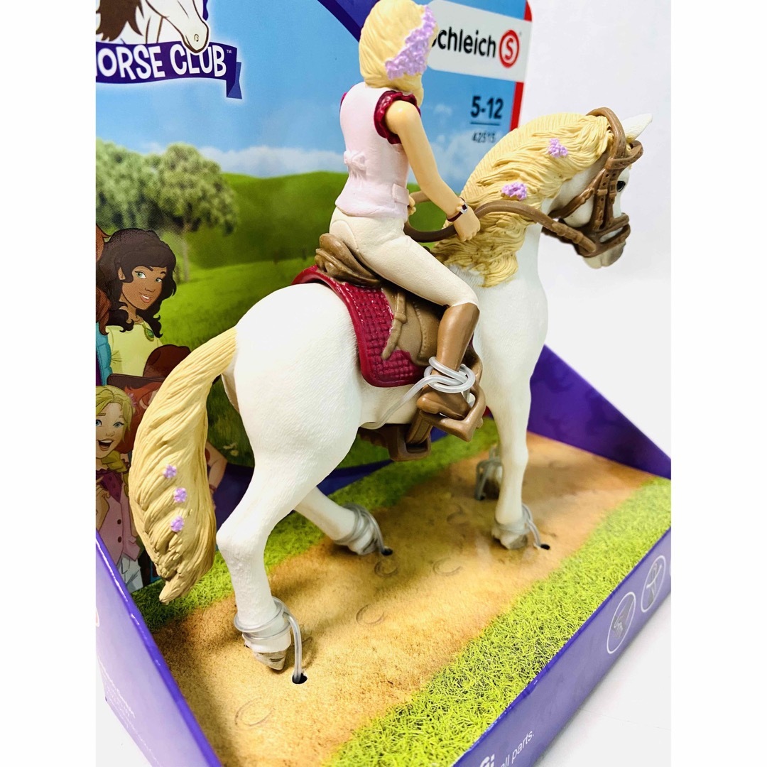 Schleich(シュライヒ)の【 未使用 】Schleich (シュライヒ)  ソフィアと馬のブロッサム インテリア/住まい/日用品のインテリア小物(置物)の商品写真