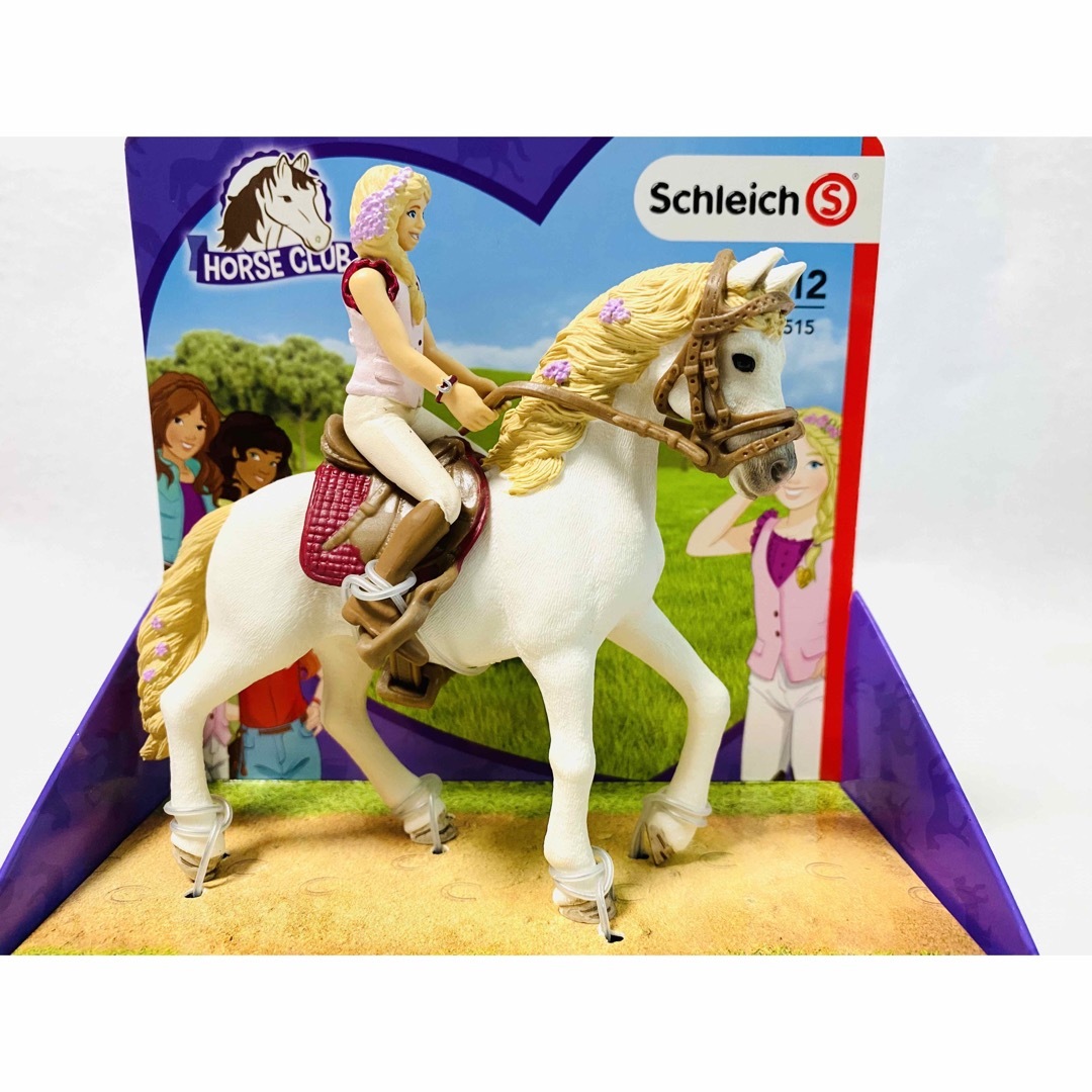 Schleich(シュライヒ)の【 未使用 】Schleich (シュライヒ)  ソフィアと馬のブロッサム インテリア/住まい/日用品のインテリア小物(置物)の商品写真