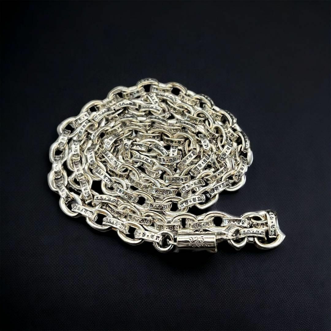 シルバー925 silver ペーパーチェーン ネックレス アクセサリー