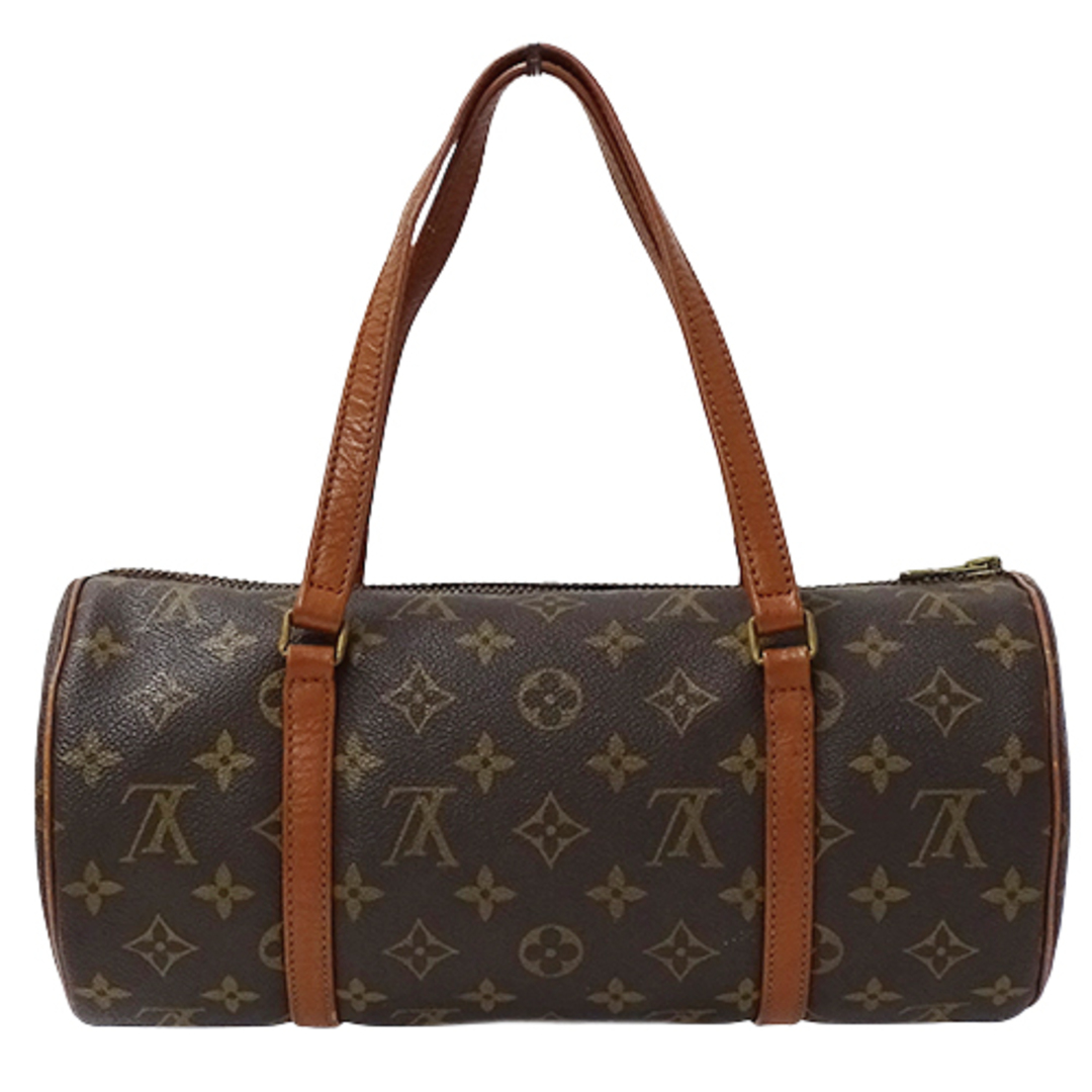 ルイ ヴィトン LOUIS VUITTON バッグ モノグラム レディース ブランド ハンドバッグ パピヨン 30 M51365 旧型 ブラウン 筒型 おしゃれ 大人 おでかけ