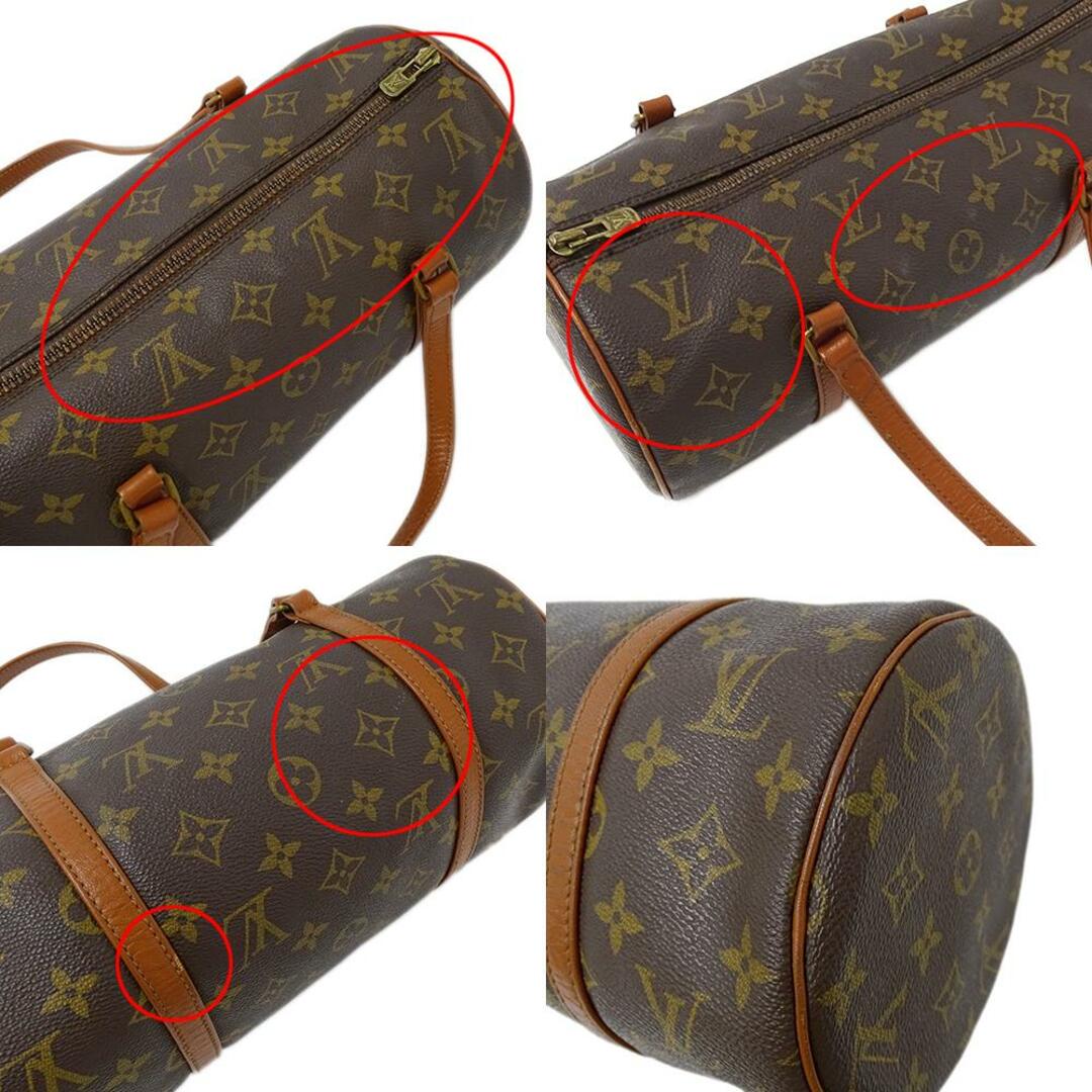 ルイ ヴィトン LOUIS VUITTON バッグ モノグラム レディース ブランド ハンドバッグ パピヨン 30 M51365 旧型 ブラウン 筒型 おしゃれ 大人 おでかけ