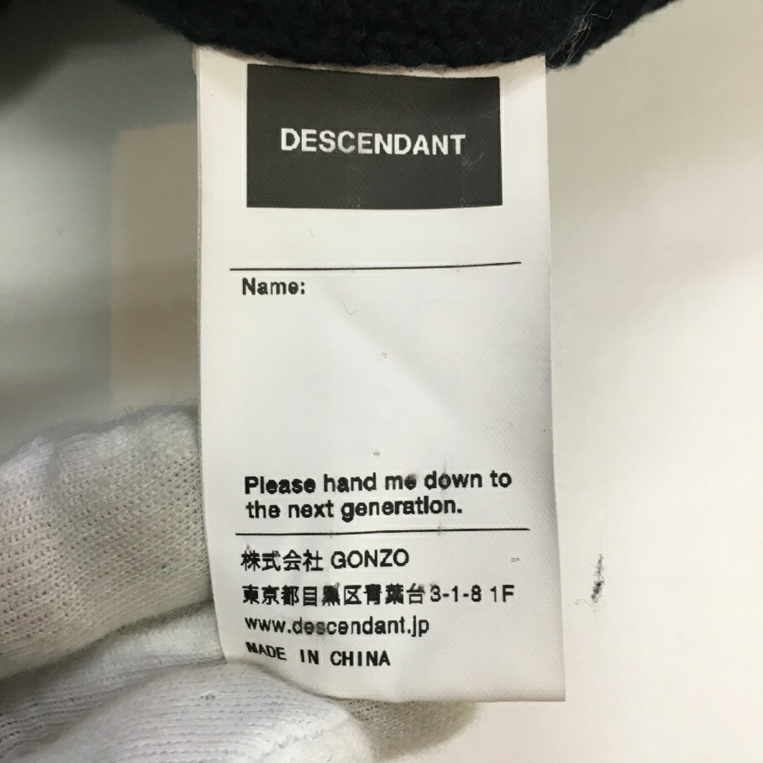 DESCENDANT ディセンダント 刺繍ロゴ コットニット セーター【004】 7