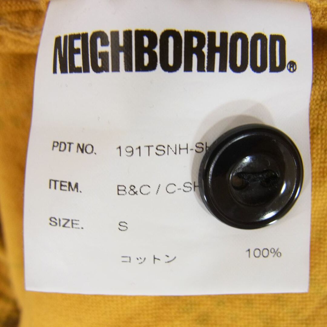 NEIGHBORHOOD - NEIGHBORHOOD ネイバーフッド 19SS 191TSNH-SHM09 B&C