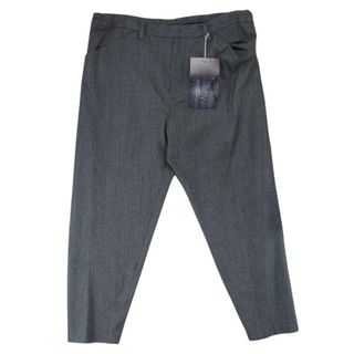 サンシー(SUNSEA)のSUNSEA サンシー 19AW 19A42 N.M BRUSHED PANTS ウール スラックス グレー ブラック系 2【新古品】【未使用】【中古】(その他)