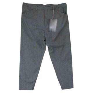 サンシー(SUNSEA)のSUNSEA サンシー 19AW 19A42 N.M BRUSHED PANTS ウール スラックス グレー ブラック系 2【新古品】【未使用】【中古】(その他)