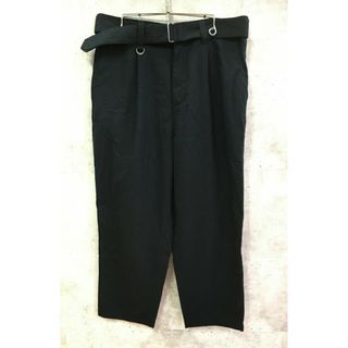 ソフネット(SOPHNET.)のSOPHNET 22AW HOMESPUN WIDE BELTED BAGGY TUCK TAPERD PANTS SOPH-222014 ソフネット ベルテッド バギー ウールパンツ【中古】【004】(その他)