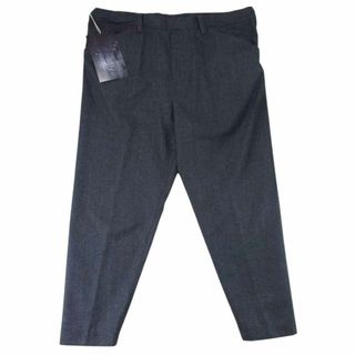 サンシー(SUNSEA)のSUNSEA サンシー 19AW 19A42 N.M BRUSHED PANTS ウール スラックス ブラック チャコール系 2【新古品】【未使用】【中古】(その他)