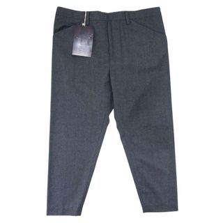 サンシー(SUNSEA)のSUNSEA サンシー 19AW 19A42 N.M BRUSHED PANTS ウール スラックス チャコール ブラック チャコール系 2【新古品】【未使用】【中古】(その他)