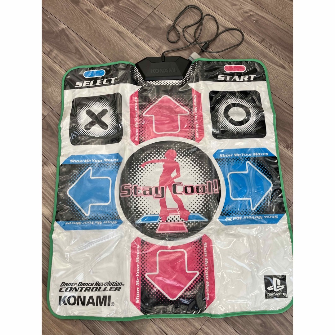 KONAMI(コナミ)のジャンク品　KONAMIダンスダンスレボリューション　専用コントローラー エンタメ/ホビーのゲームソフト/ゲーム機本体(その他)の商品写真