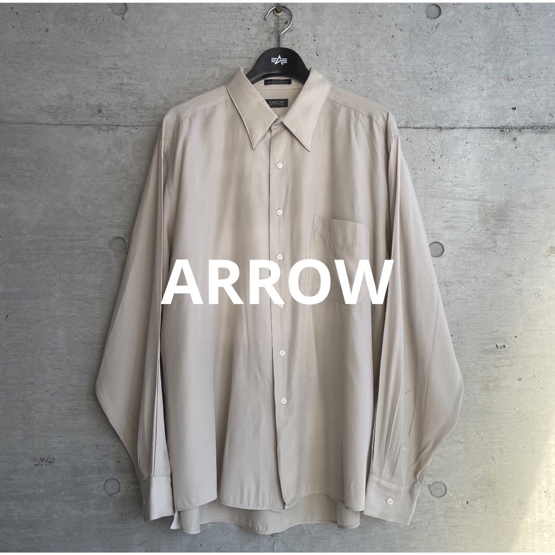 ARROW ULTIA SILKシリーズ ドレープシャツ