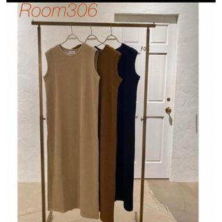 ルームサンマルロクコンテンポラリー(room306 CONTEMPORARY)のroom306/back slit long onepiece(ロングワンピース/マキシワンピース)