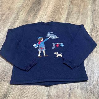 ファミリア ニットカーディガン 子供 カーディガン(女の子)の通販 200