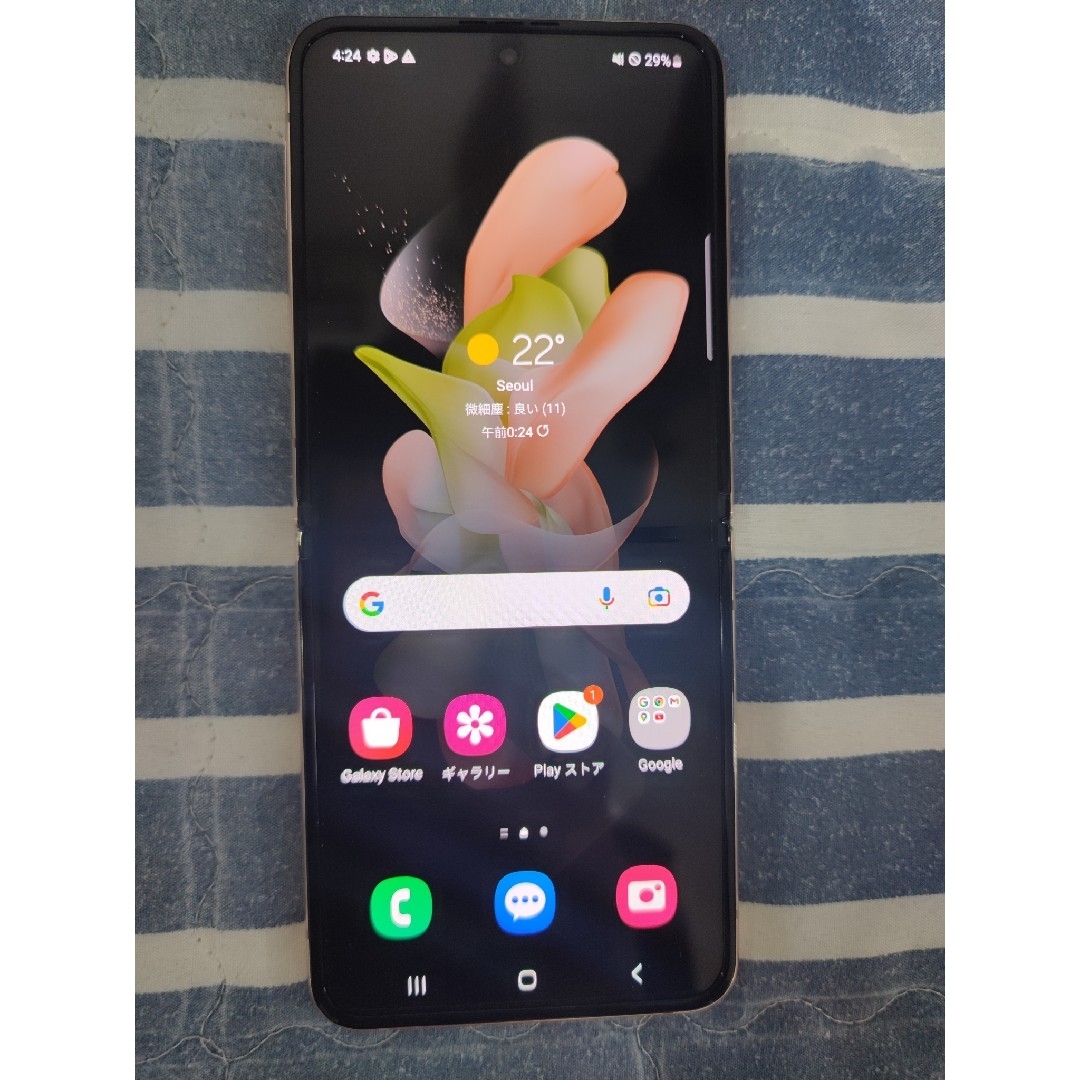 Galaxy - 美品 Galaxy Z Flip4 ピンクゴールド 512GB 韓国版の通販 by