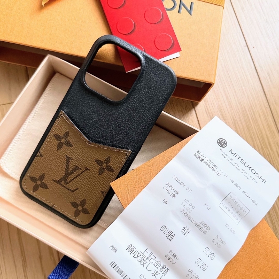 Luis VUITTON ルイヴィトン iPhoneバンパー14pro - iPhoneケース