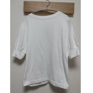 ホームスパン(homspun)のhomspun ホームスパン 40/2天竺 ハイネック半袖プルオーバー 6317(Tシャツ(半袖/袖なし))