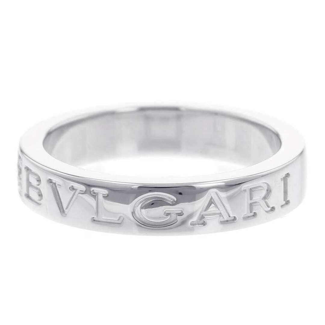 ブルガリ BVLGARI ダブルロゴ wg 1Pダイヤ リング 7号 14.5号