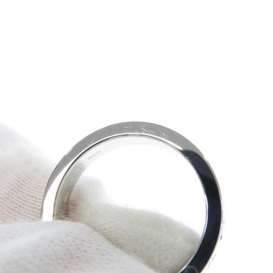 ブルガリ リング ダブルロゴ 1P ダイヤモンド K18WGホワイトゴールド リングサイズ約12号 BVLGARI 指輪 ジュエリー ブルガリ BVLGARI ルチア リング 指輪 ダイヤモンド 11.5号 K18WG ホワイトゴールド / 290171【BJ】