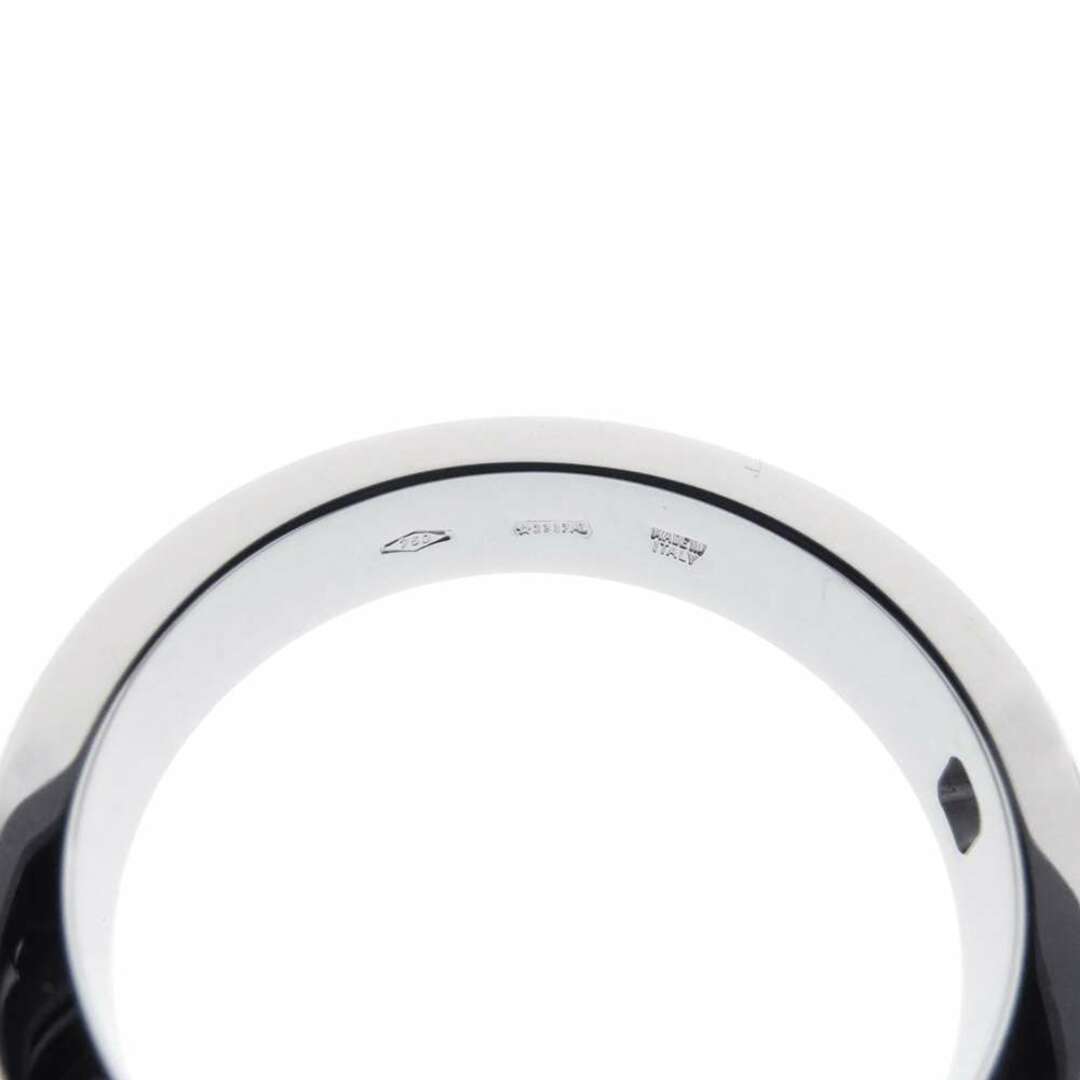 ブルガリ リング ダブルロゴ 1P ダイヤモンド K18WGホワイトゴールド リングサイズ約12号 BVLGARI 指輪 ジュエリー ブルガリ BVLGARI ルチア リング 指輪 ダイヤモンド 11.5号 K18WG ホワイトゴールド / 290171【BJ】