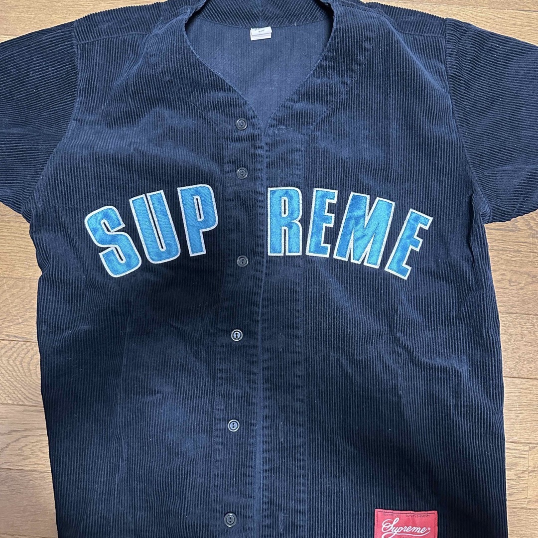 supreme baseball tee