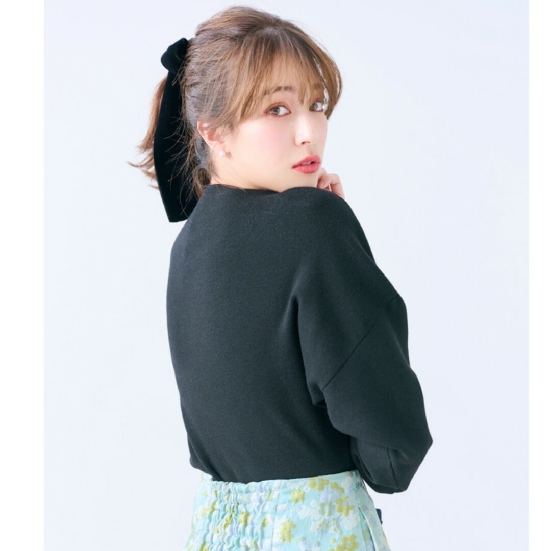 Chesty♡ファースヌードニットトップスのみ♡ブラック♡